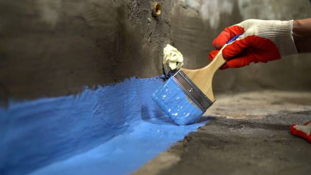 SJ Waterproofing Pros commercial waterproofing team near Chantilly, VA